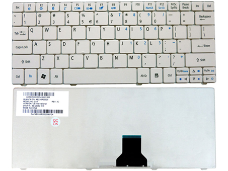 Acer Aspire 1810T White New US Keyboard
